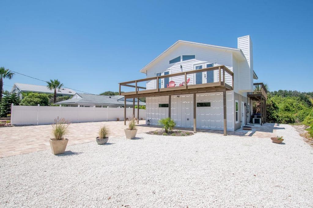 Bright New Beach House With In- Law Suite -- 2 Blocks To Beach! St. Augustine Bagian luar foto